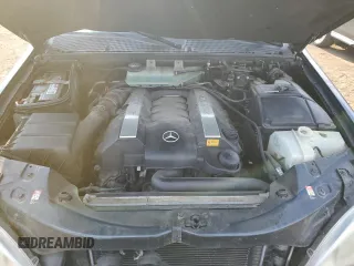 2001 Mercedes-Benz M-Class AMG with VIN 4JGAB74E01A242078, listed as a Copart auction lot 64102894 with 144,519 mi miles and Salvage Title. Bid and sale history available at carsss.com. Image 12.