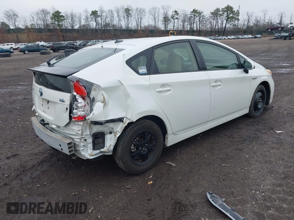 2014 Toyota Prius Four with VIN JTDKN3DU9E1753231, listed as a IAAI auction lot 41901612 with 141,687 mi miles. Bid and sale history available at carsss.com. Image 4.