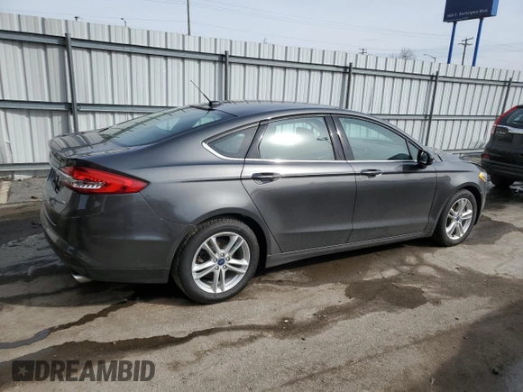 2018 Ford Fusion SE with VIN 3FA6P0H74JR159344, listed as a Copart auction lot 46399475 with 86,536 mi miles and Clean Title. Bid and sale history available at carsss.com. Image 3.