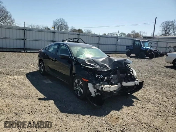 2020 Honda Civic LX z VIN 2HGFC2F64LH551171, wystawiony jako Copart lot #48491715 z przebiegiem 56 715 mil mil oraz Szkoda całkowita • Salvage title. Historia ofert i sprzedaży dostępna na DreamBid. Obrazek 10.