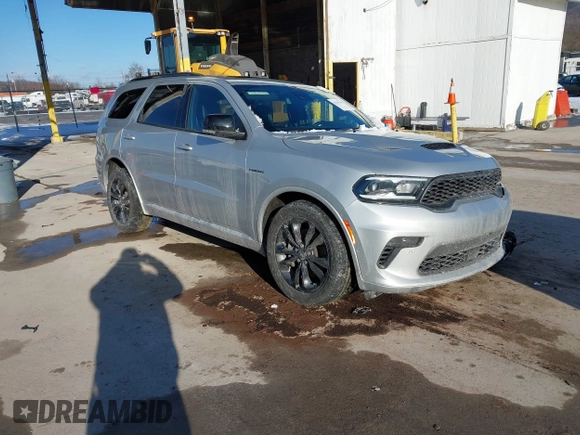2023 Dodge Durango R/T Plus with VIN 1C4SDJCT5PC694573, listed as a IAAI auction lot 41298638 with 10,031 mi miles and . Bid and sale history available at carsss.com. Image 1.