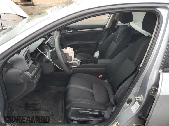 2020 Honda Civic LX with VIN 19XFC2F63LE026869, listed as a Copart auction lot 58776935 with 60,507 mi miles and Salvage title. Bid and sale history available at DreamBid. Image 7.