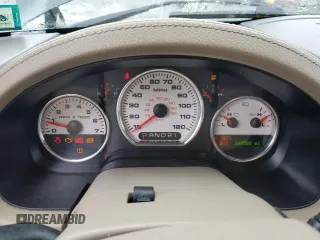 2007 Ford F-150 XLT with VIN 1FTPX14597FA50022, listed as a Copart auction lot 56329335 with 139,500 mi miles and Salvage title. Bid and sale history available at DreamBid. Image 9.