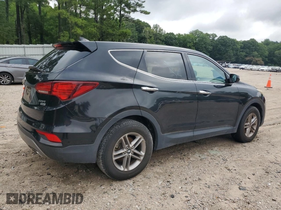 2017 Hyundai Santa Fe 2.4L with VIN 5XYZTDLB3HG444157, listed as a Copart auction lot 60741295 with 97,119 mi miles and Clean title. Bid and sale history available at DreamBid. Image 3.