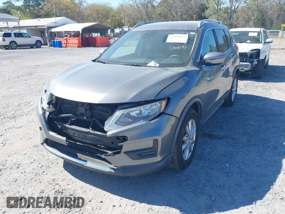 2019 Nissan Rogue SV with VIN KNMAT2MT5KP554947, listed as a IAAI auction lot 41894855 with 192,655 mi miles. Bid and sale history available at carsss.com. Image 17.