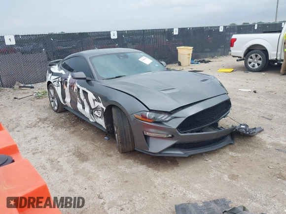 2022 Ford Mustang GT with VIN 1FA6P8CF5N5123247, listed as a IAAI auction lot 42401616 with 40,564 mi miles and . Bid and sale history available at DreamBid. Image 1.