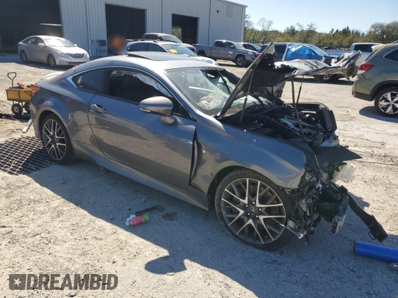 2016 Lexus RC 350 F Sport z VIN JTHHE5BC0G5012427, wystawiony jako Copart lot #48479805 z przebiegiem Nie podano mil oraz Szkody całkowita. Historia ofert i sprzedaży dostępna na DreamBid. Obrazek 4.