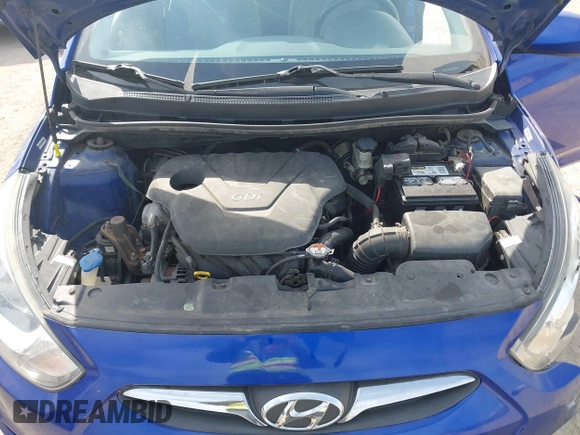 2013 Hyundai Accent GLS with VIN KMHCT4AE2DU553796, listed as a IAAI auction lot 42064167 with 173,799 mi miles. Bid and sale history available at carsss.com. Image 10.