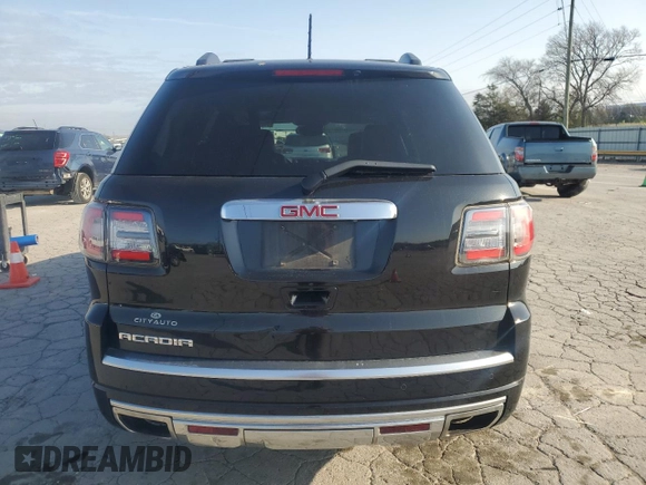 2014 GMC Acadia Denali with VIN 1GKKRTKD4EJ238097, listed as a Copart auction lot 51071015 with 147,968 mi miles and Salvage Title. Bid and sale history available at carsss.com. Image 6.