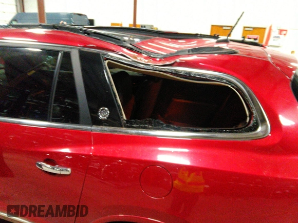 2014 Buick Enclave Leather with VIN 5GAKRBKD8EJ238501, listed as a IAAI auction lot 40883285 with 129,651 mi miles and . Bid and sale history available at carsss.com. Image 6.