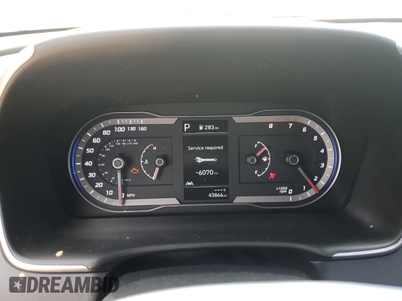 2023 Hyundai Santa Cruz SE z VIN 5NTJA4AE7PH069415, wystawiony jako Copart lot #56434945 z przebiegiem 43 866 mil mil oraz Szkoda całkowita • Salvage title. Historia ofert i sprzedaży dostępna na DreamBid. Obrazek 9.