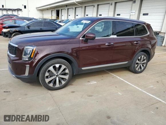 2022 Kia Telluride S with VIN 5XYP6DHC8NG198573, listed as a Copart auction lot 66710595 with 62,369 mi miles and Clean title. Bid and sale history available at DreamBid. Image 1.