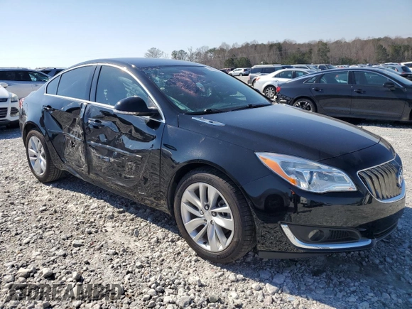 2017 Buick Regal with VIN 2G4GK5EK3H9161987, listed as a Copart auction lot 48936305 with 47,026 mi miles and Salvage Title. Bid and sale history available at DreamBid. Image 4.