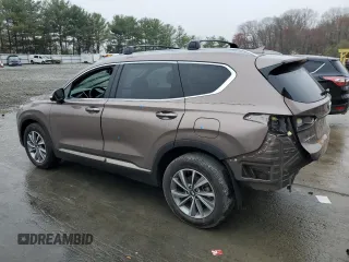 2020 Hyundai Santa Fe Limited z VIN 5NMS5CAD8LH244979, wystawiony jako Copart lot #51838985 z przebiegiem 10 764 mil mil oraz Szkoda całkowita • Salvage title. Historia ofert i sprzedaży dostępna na DreamBid. Obrazek 2.
