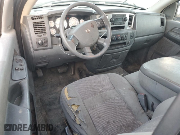 2007 Dodge 1500 SLT with VIN 1D7HA16P57J625174, listed as a Copart auction lot 88729685 with 260,745 mi miles and Salvage Title. Bid and sale history available at DreamBid. Image 8.