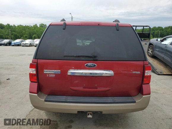 2008 Ford Expedition Eddie Bauer with VIN 1FMFU18578LA72551, listed as a Copart auction lot 57608845 with 113,669 mi miles and Salvage title. Bid and sale history available at DreamBid. Image 6.