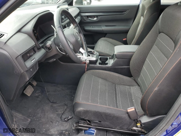 2024 Honda CR-V Hybrid Sport with VIN 5J6RS6H5XRL004616, listed as a Copart auction lot 47345695 with 99,192 mi miles and Salvage Title. Bid and sale history available at carsss.com. Image 7.