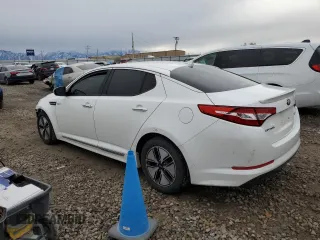 2013 Kia Optima LX with VIN KNAGM4AD9D5047397, listed as a Copart auction lot 82357124 with 156,852 mi miles and Salvage Title. Bid and sale history available at carsss.com. Image 2.