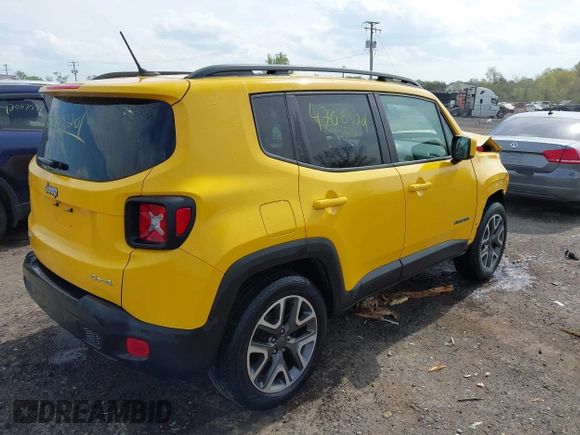 2017 Jeep Renegade Latitude z VIN ZACCJBBB7HPG40829, wystawiony jako IAAI lot #42065201 z przebiegiem 92 754 mil mil oraz . Historia ofert i sprzedaży dostępna na DreamBid. Obrazek 4.