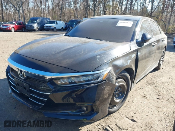2021 Honda Accord Touring with VIN 1HGCV2F91MA022025, listed as a IAAI auction lot 42048514 with 47,630 mi miles and . Bid and sale history available at DreamBid. Image 6.