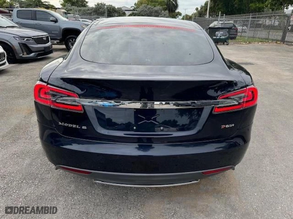 2014 Tesla Model S 60 kWh Battery with VIN 5YJSA1H13EFP40997, listed as a Copart auction lot 53054225 with 87,676 mi miles and Non Repairable. Bid and sale history available at carsss.com. Image 6.