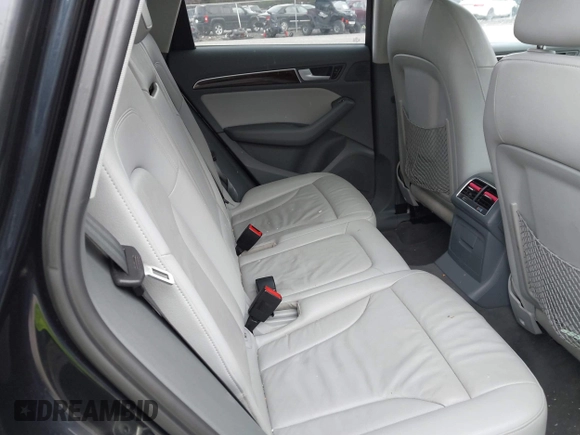 2013 Audi Q5 Premium Plus with VIN WA1LFAFP1DA017972, listed as a IAAI auction lot 42042454 with 129,637 mi miles. Bid and sale history available at carsss.com. Image 8.
