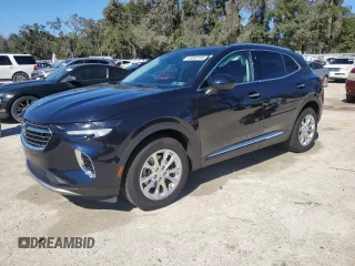 2021 Buick Envision Preferred with VIN LRBFZMR46MD105023, listed as a Copart auction lot 45680185 with 61,074 mi miles and Salvage Title. Bid and sale history available at carsss.com. Image 1.