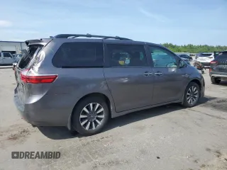 2019 Toyota Sienna XLE with VIN 5TDDZ3DC5KS221137, listed as a Copart auction lot 60358185 with 105,767 mi miles and Salvage title. Bid and sale history available at DreamBid. Image 3.