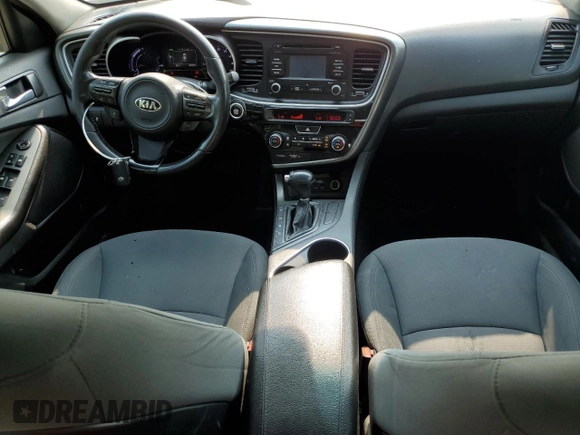 2014 Kia Optima Hybrid LX with VIN KNAGM4AD0E5075915, listed as a Copart auction lot 67485624 with 167,820 mi miles and Salvage Title. Bid and sale history available at carsss.com. Image 8.