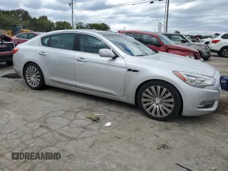 2015 Kia K900 Premium with VIN KNALU4D48F6024040, listed as a Copart auction lot 71363224 with 114,031 mi miles and Salvage Title. Bid and sale history available at carsss.com. Image 4.