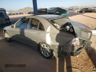 2006 Mercedes-Benz C 280 Luxury with VIN WDBRF54H76A822296, listed as a Copart auction lot 44779465 with 212,600 mi miles and Salvage Title. Bid and sale history available at DreamBid. Image 2.