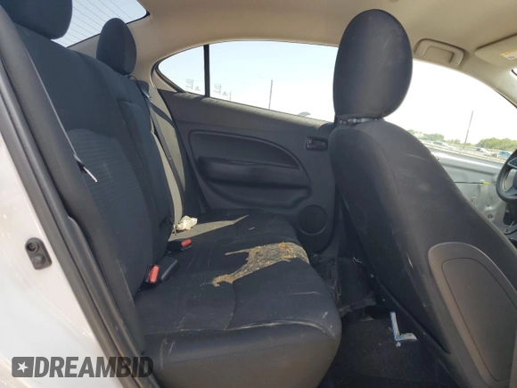 2023 Mitsubishi Mirage ES with VIN ML32FUFJXPHF03972, listed as a Copart auction lot 56458455 with 68,020 mi miles and Salvage title. Bid and sale history available at DreamBid. Image 10.