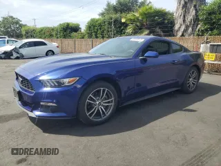 2016 Ford Mustang EcoBoost with VIN 1FA6P8THXG5243680, listed as a Copart auction lot 56953615 with 74,525 mi miles and Salvage title. Bid and sale history available at DreamBid. Image 1.