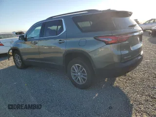 2022 Chevrolet Traverse LT Leather with VIN 1GNERHKW2NJ122329, listed as a Copart auction lot 46327505 with 54,110 mi miles and Salvage Title. Bid and sale history available at carsss.com. Image 2.