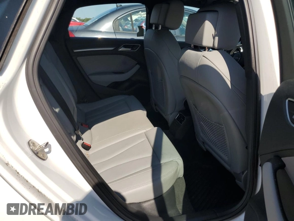 2018 Audi A3 Sedan Premium with VIN WAUAUGFF8J1068990, listed as a Copart auction lot 63114803 with 82,646 mi miles. Bid and sale history available at carsss.com. Image 10.
