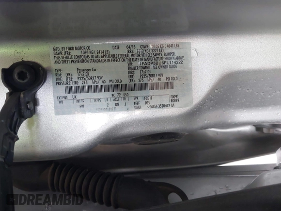 2015 Ford C-Max SEL with VIN 1FADP5BU6FL114222, listed as a IAAI auction lot 41956010 with 149,023 mi miles. Bid and sale history available at carsss.com. Image 9.