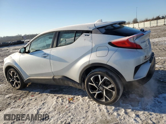 2022 Toyota C-HR XLE with VIN NMTKHMBXXNR143981, listed as a Copart auction lot 42221215 with 52,750 mi miles and Salvage Title. Bid and sale history available at carsss.com. Image 2.