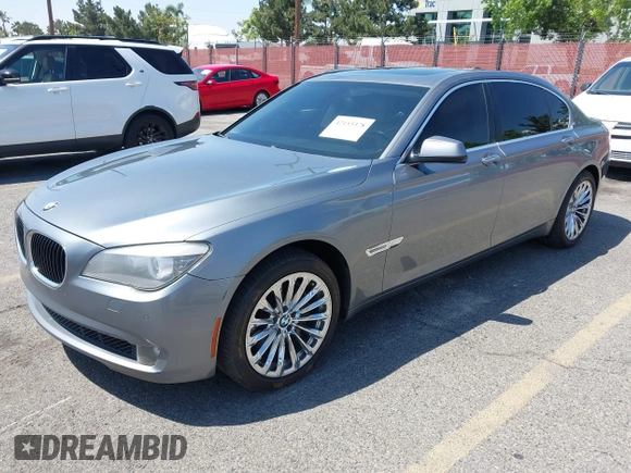 2012 BMW 7 Series 740Li with VIN WBAKB4C50CC576429, listed as a IAAI auction lot 42153378 with 161,168 mi miles and . Bid and sale history available at DreamBid. Image 2.