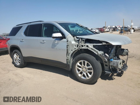 2019 Chevrolet Traverse LT Cloth with VIN 1GNERGKW8KJ312450, listed as a Copart auction lot 70515914 with 69,331 mi miles and Salvage title. Bid and sale history available at DreamBid. Image 4.