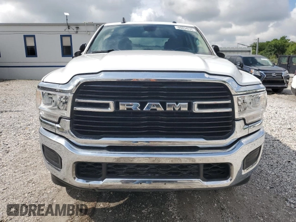 2020 Ram 2500 Lone Star z VIN 3C6UR5JJ2LG297324, wystawiony jako Copart lot #60854035 z przebiegiem 91 280 mil mil oraz Szkoda całkowita • Salvage title. Historia ofert i sprzedaży dostępna na DreamBid. Obrazek 5.