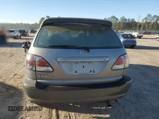 2003 Lexus RX 300 with VIN JTJGF10U230162476, listed as a Copart auction lot 42698575 with 235,449 mi miles and Salvage Title. Bid and sale history available at carsss.com. Image 6.