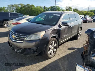 2016 Chevrolet Traverse LT z VIN 1GNKRGKD4GJ243846, wystawiony jako Copart lot #55827285 z przebiegiem Nie podano mil oraz Czysty tytuł • Clean title. Historia ofert i sprzedaży dostępna na DreamBid. Obrazek 1.
