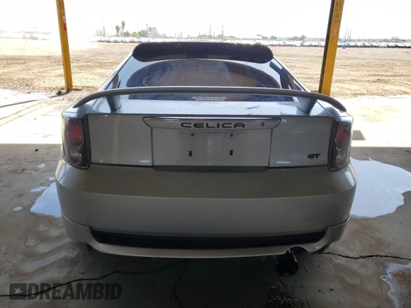 2005 Toyota Celica GT with VIN JTDDR32T950182269, listed as a Copart auction lot 53401725 with 109,591 mi miles and Salvage Title. Bid and sale history available at carsss.com. Image 6.