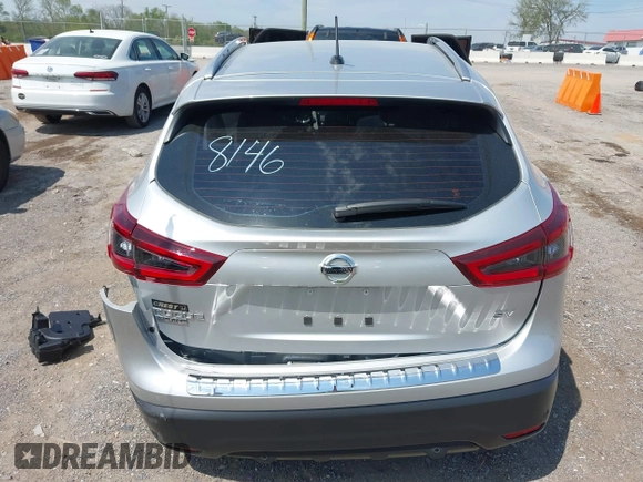 2020 Nissan Rogue Sport SV with VIN JN1BJ1CV5LW548146, listed as a IAAI auction lot 42061550 with 54,380 mi miles. Bid and sale history available at carsss.com. Image 16.