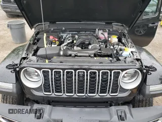 2024 Jeep Wrangler Sahara with VIN 1C4PJXEG5RW345092, listed as a Copart auction lot 59493845 with 669 mi miles and Clean title. Bid and sale history available at DreamBid. Image 12.
