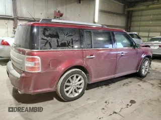 2017 Ford Flex Limited with VIN 2FMHK6D84HBA07751, listed as a Copart auction lot 85739754 with 129,338 mi miles and Salvage Title. Bid and sale history available at carsss.com. Image 3.