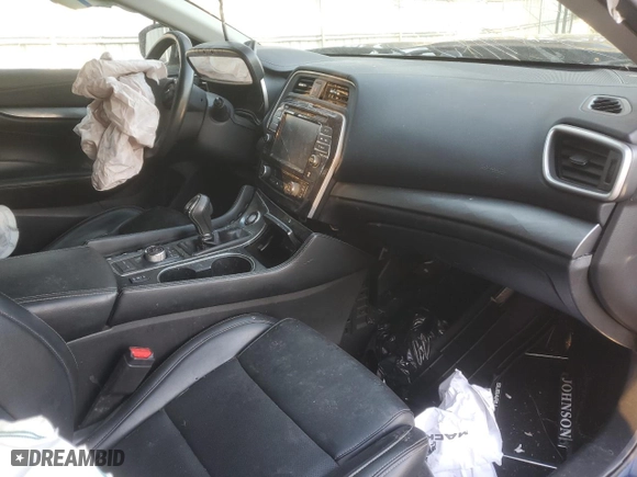 2018 Nissan Maxima Platinum with VIN 1N4AA6AP3JC375872, listed as a Copart auction lot 39984154 with 0 mi miles and Salvage Title. Bid and sale history available at carsss.com. Image 8.