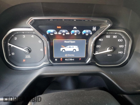 2021 GMC Yukon XL SLT with VIN 1GKS2GKD7MR453176, listed as a Copart auction lot 89331305 with 46,238 mi miles and Salvage Title. Bid and sale history available at carsss.com. Image 9.