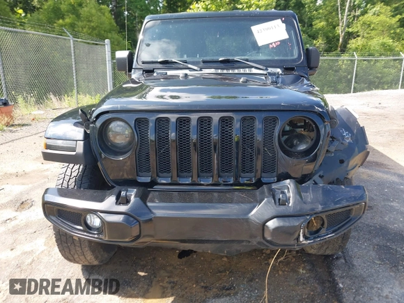 2020 Jeep Wrangler Unlimited Sahara z VIN 1C4HJXEN6LW106869, wystawiony jako IAAI lot #42390113 z przebiegiem 56 907 mil mil oraz . Historia ofert i sprzedaży dostępna na DreamBid. Obrazek 13.