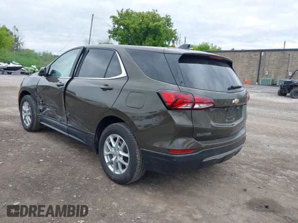 2023 Chevrolet Equinox LT с VIN 3GNAXUEG7PL175315, выставлен на аукционе IAAI как лот 42260399 с пробегом 22 800 миль миль и . История ставок и продаж доступна на DreamBid. Изображение 3.